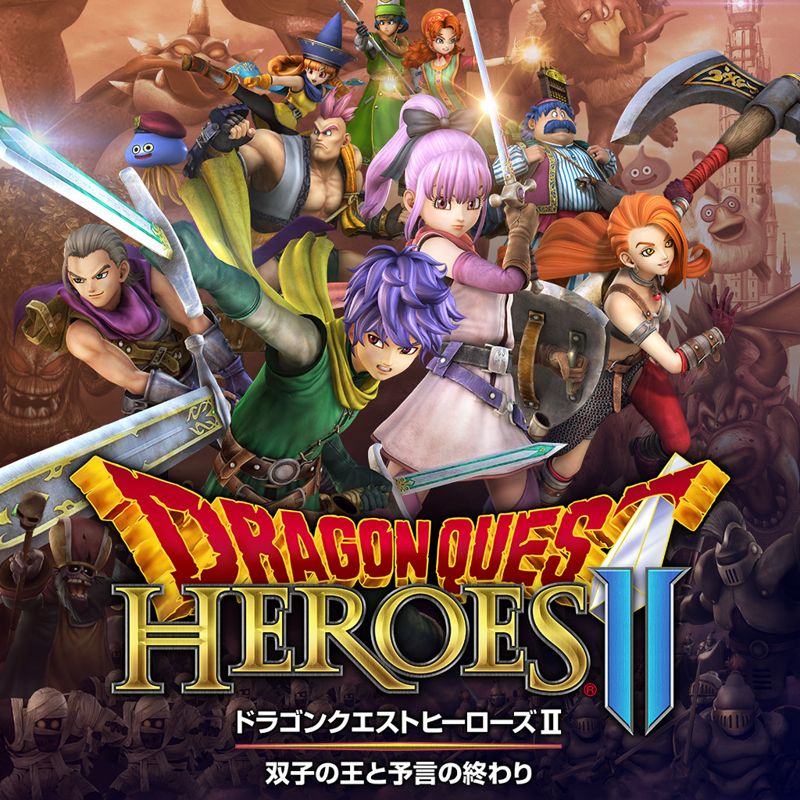Dragon Quest Heroes II box art for Playstation Vita